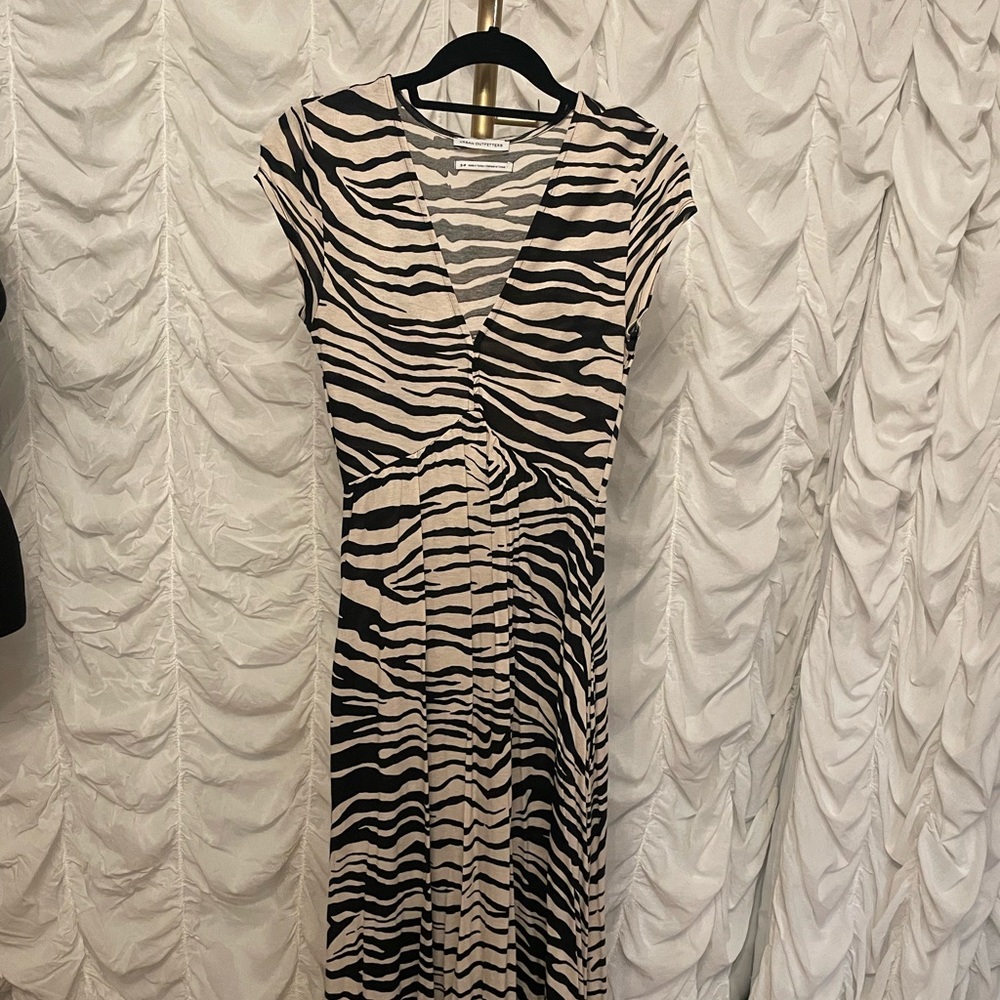 Urban Outfitters Maxi Animal Print Dress